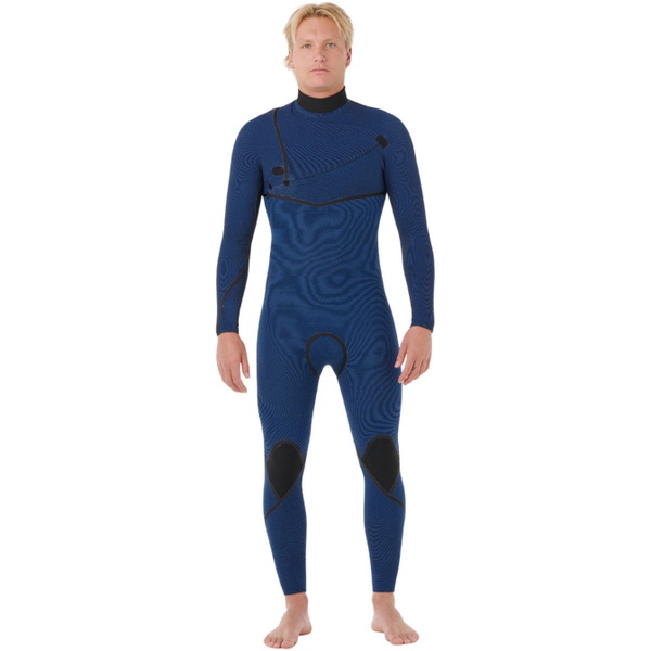 2026 Rip Curl Mens E-Bomb 4/3mm Chest Zip Wetsuit 17RMFS - Charcoal Grey